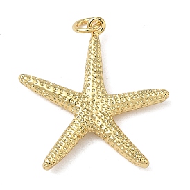 Латунные подвески, прелести морская звезда, с целью перехода в кольце