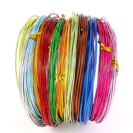 500g Aluminum Wire Jewelry Findings for Jewelry Making DIY Necklace  Bracelet 0.6mm 0.8mm 1mm 1.5mm 2mm 2.5mm 3mm 3.5mm 4mm - (Color:  Orange/Size: 1.2mm 140m)
