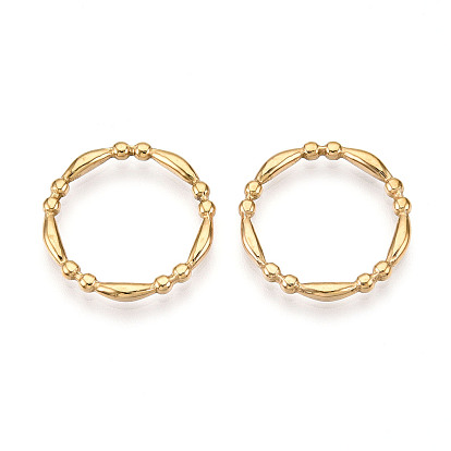 304 нержавеющей стали связывающий кольца, Кольцевая форма, ионное покрытие (ip)