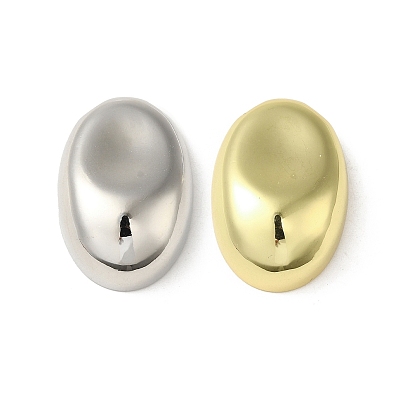 Brass Beads, Cadmium Free & Lead Free, Oval