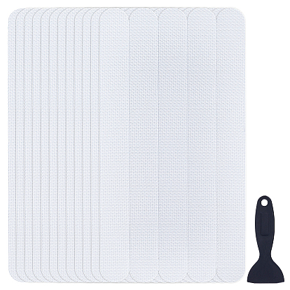 12 Прозрачные ПВХ-пакеты для ванны, водонепроницаемые противоскользящие полоски для ванной комнаты, 1Лопата из ПЭВА