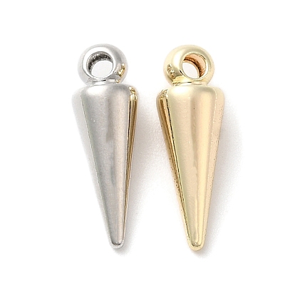 Латунные подвески, без кадмия, без никеля и без свинца, конус очарование
