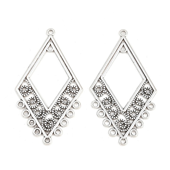 Сплав люстра компонента ссылки тибетском стиле, ромб