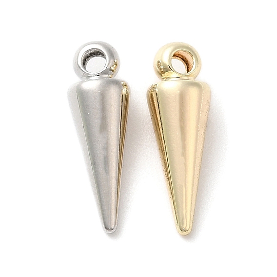 Латунные подвески, без кадмия, без никеля и без свинца, конус очарование