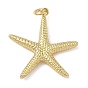 Латунные подвески, прелести морская звезда, с целью перехода в кольце