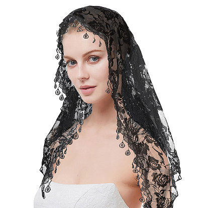 Повязки на голову из полиэстера для женщин, аксессуары для волос треугольник