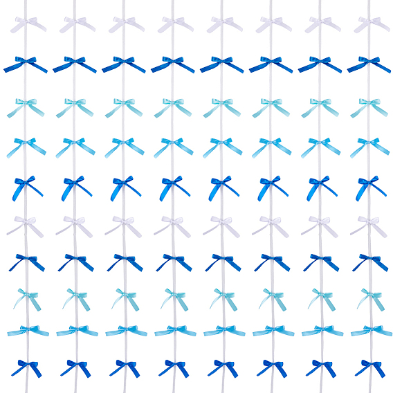 8 шт. полиэстеровые банты для одежды
