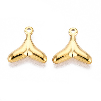 304 прелести нержавеющей стали, очарование рыбий хвост, ионное покрытие (ip)