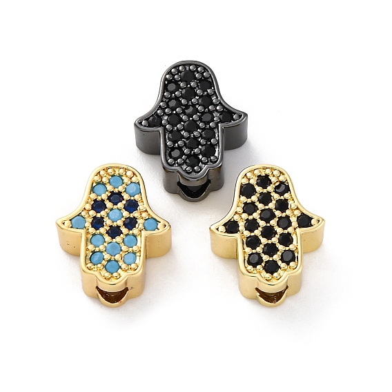 Латунные шарики циркония кубической, без кадмия и без свинца, хамса рука