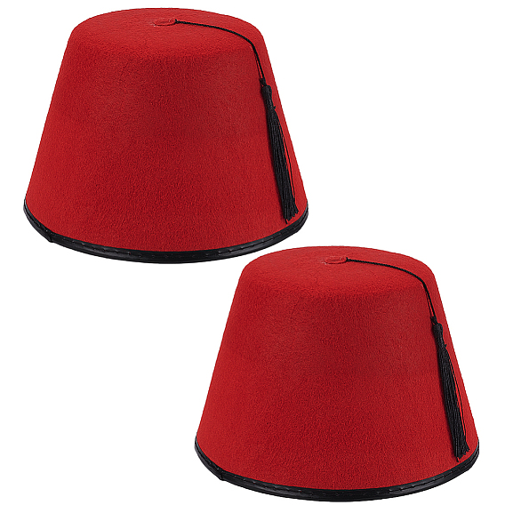 Турецкая шляпа из фетра и полиэстера