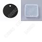 20Pcs Aluminum Blank Metal Tag, Flat Round