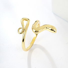 Змеиные латунные манжеты для женщин