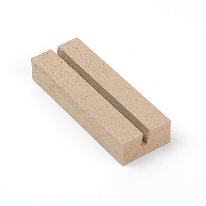 Pedestal de mdf (tablero de fibra de densidad media), para pedestal de tarjetas, Rectángulo