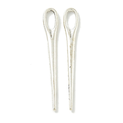 Сплавочные подвески тибетского стиля, без свинца и без кадмия, формы игл