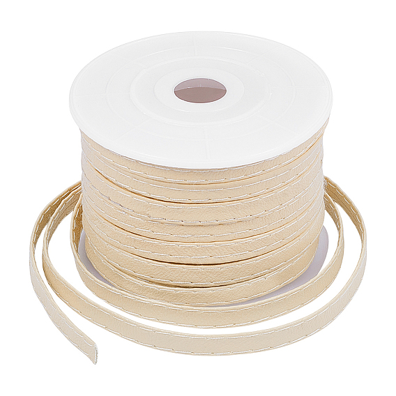 1 комплект плоских сумок из искусственной кожи, со стежками