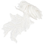 1 Yard Polyester Computerized Embroidery Cloth Ornament Accessories, Flower, 1Pc Cardboard Display Card