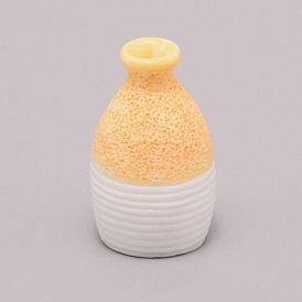 Ваза из смолы миниатюрные украшения для цветочных горшков, Аксессуары для микроландшафтного сада для кукольного домика, притворяющиеся опорными украшениями