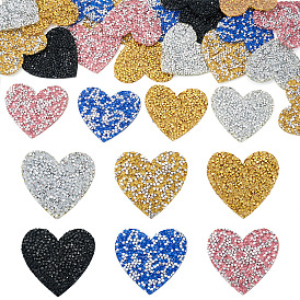 Полиэстеровые термоклеящиеся нашивки со стразами, приклеиваемые утюгом, аппликация., Аксессуары для орнаментов, швейные украшения