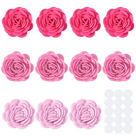 1Набор самоклеящихся нетканых розовых тканей, детские декоративные аксессуары, сделанные своими руками, с прилипшей