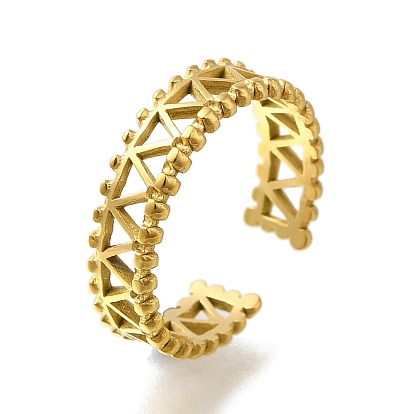 Ионное покрытие (ip) 304 манжеты из нержавеющей стали для женщин