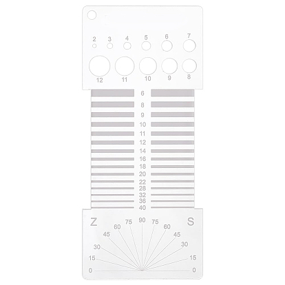 Акриловые линейки для вязания, инструменты для вязания, прямоугольные