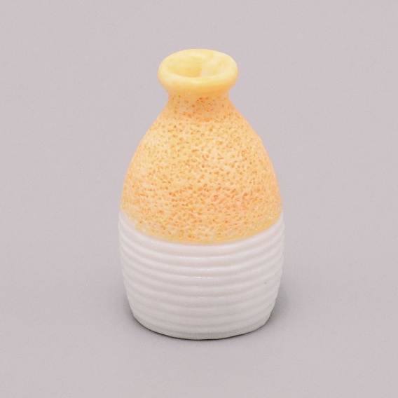 Ваза из смолы миниатюрные украшения для цветочных горшков, Аксессуары для микроландшафтного сада для кукольного домика, притворяющиеся опорными украшениями