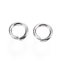 304 Stainless Steel Jump Rings, Open Jump Rings