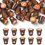 40 шт. смоляные кофейные модели украшений, микропейзаж, украшения кукольного домика