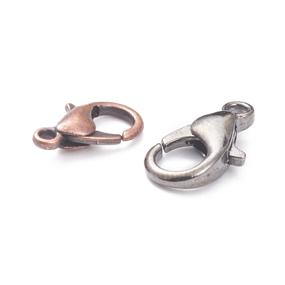 Alloy Lobster Claw Clasps, Parrot Trigger Clasps, Cadmium Free & Lead Free