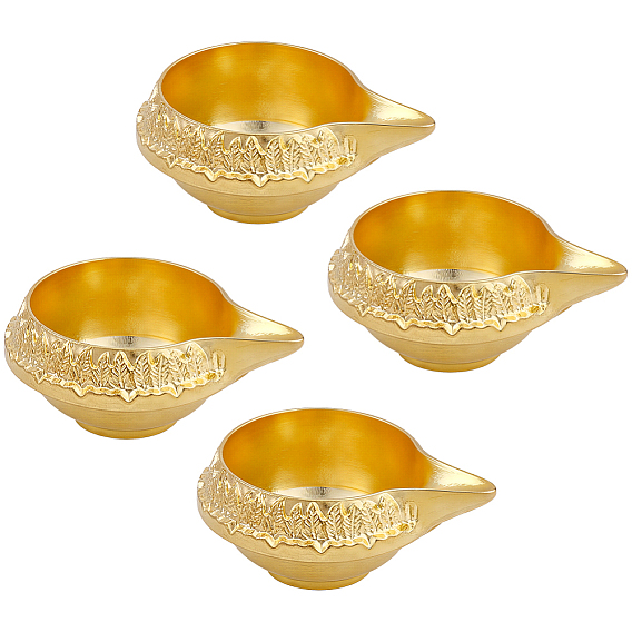 Zinc Alloy Candle Holder, Incense Burner Bowl