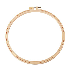 1пластиковые пяльцы для вышивания крестиком, имитирующие бамбук, аксессуары для швейных инструментов, круглые