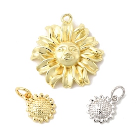 Латунные подвески, прелести подсолнуха