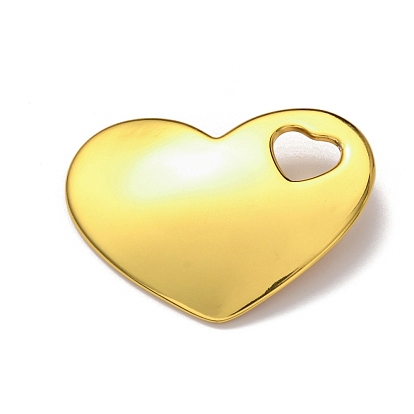 304 подвески из нержавеющей стали, золотые