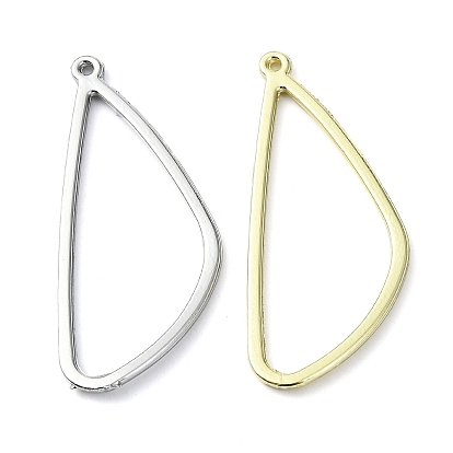 Crémaillère pendentifs en alliage placage, triangle