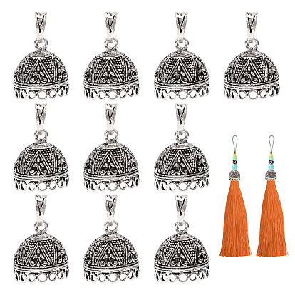 10шт. сплавные подвесные крепления, кисточка крышка под залог