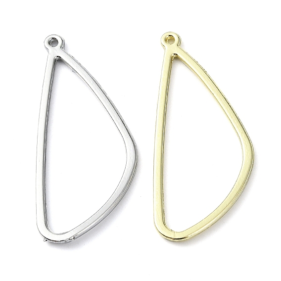 Crémaillère pendentifs en alliage placage, triangle
