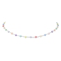 Acrylic and Glass Round Bead Necklaces