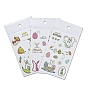 Easter Theme Pattern Luminous Removable Temporary Water Proof Tattoos Paper Stickers