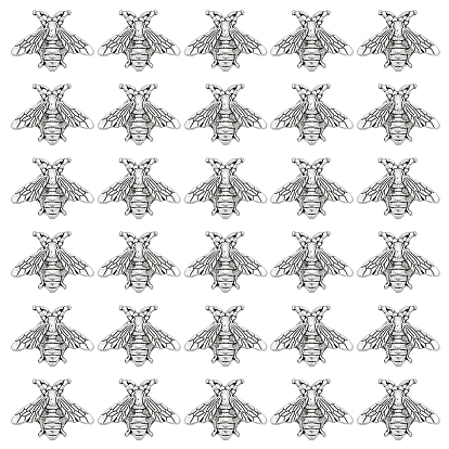 40 шт. задняя часть значков для лацканов в виде пчел из сплава, бейдж для рюкзака