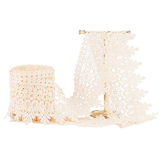 Нейлоновая лента с кружевной отделкой, для повязок, подвязки украшения, цветочный дизайн и поделки