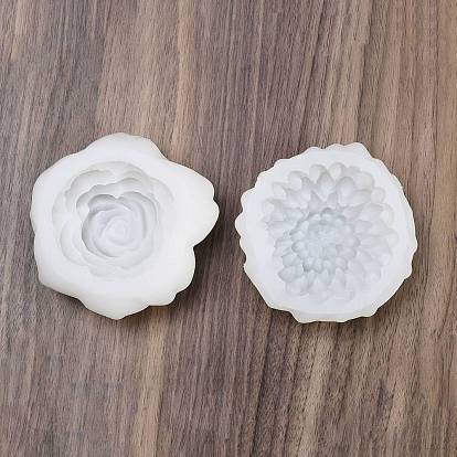 Силиконовые формы для свечей своими руками, формы для литья смолы, цветок