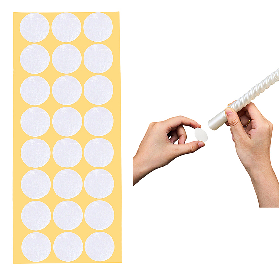 60шт. смоляной фитиль для свечей с двухсторонним клеем, для изготовления свечей своими руками