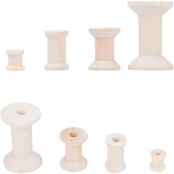 Деревянные пустые катушки для проволоки, нить шпульки