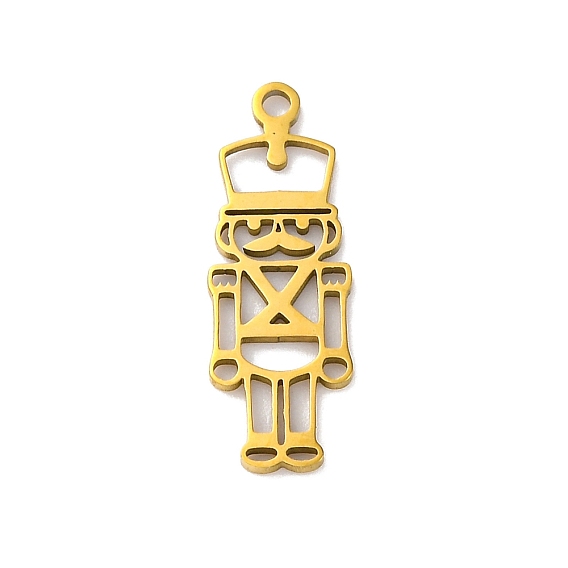 201 подвески из нержавеющей стали, лазерная резка, Щелкунчик солдатский амулет