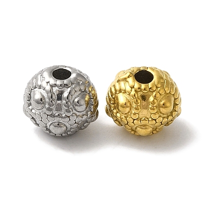 304 из нержавеющей стали бусы, круглые