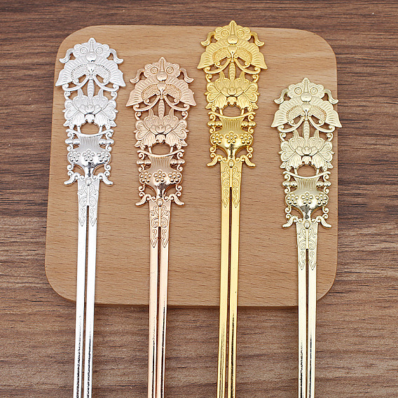 Alloy Hair Stick, Flower