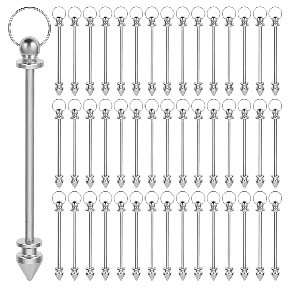 70шт. сплав бисера брелок для ключей для изготовления ювелирных изделий своими руками