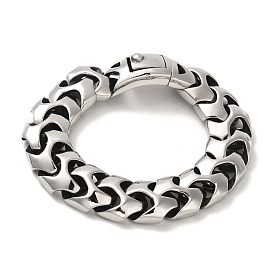 304 Stainless Steel Link Chain Bracelets for Women Men