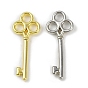 Латунные подвески, долговечный, без кадмия и без свинца, стойки покрытие, ключ