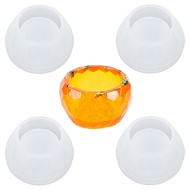 Candles Holders Silicone Mold, for DIY Jewelry Box, Trinket Container, Candy Box Home Table Decoration